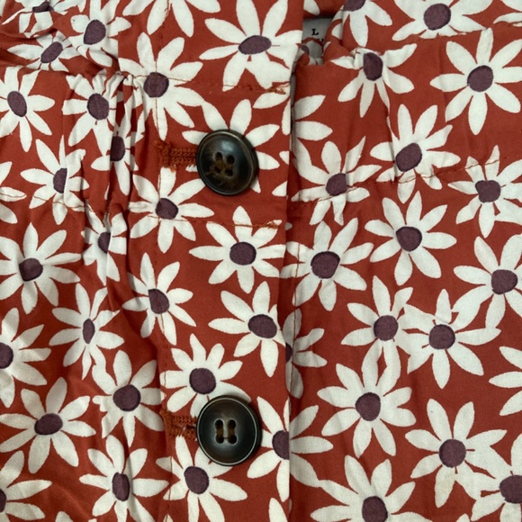 Madewell floral mini skirt 90s 70s style L/XL - Picture 3 of 3